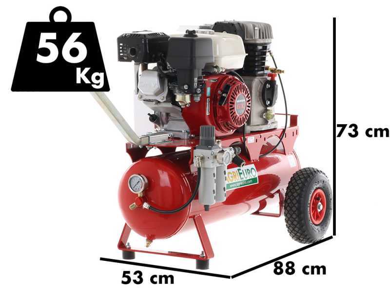 Premium Line Tornado F 580 - Kolbenkompressor Tornado - HONDA GX200