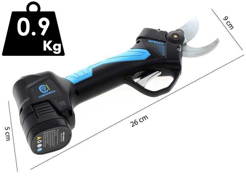 Akku Baumschere SPEEDY Campagnola - 2 Lithium-Akkus 2 Ah