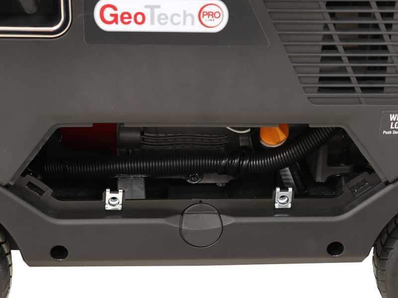 Geotech-Pro PTGA 9000 - Leiser Benzin Inverter-Stromerzeuger mit AVR-Regelung 7.5 kW - Dauerleistung 7.5 kW einphasig + ATS