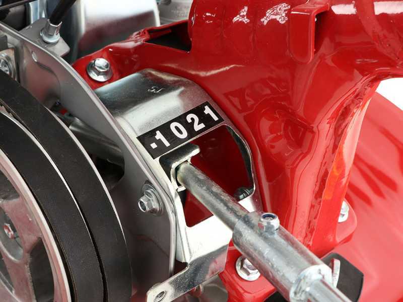 Motorhacke Ama MTZ80 - Fr&auml;se 80cm - Riemen- und Kettenantrieb - Motor 208ccm