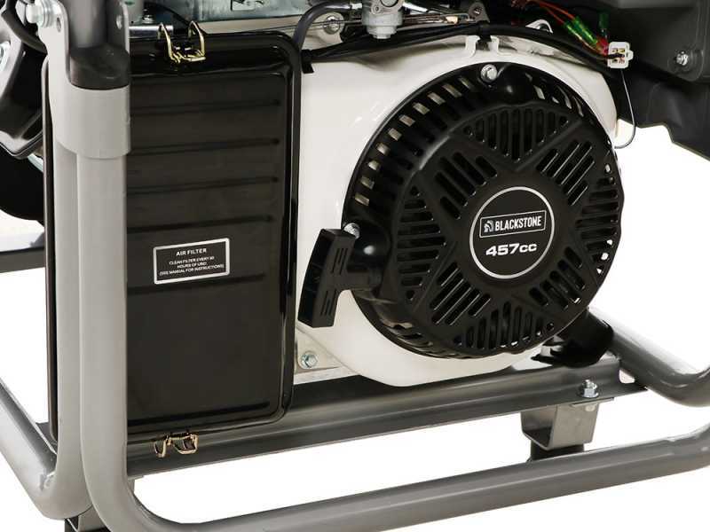 Blackstone BG 11050 - Benzin-Stromerzeuger mit AVR-Regelung 7.8 kW -  Dauerleistung 7.5 kW Full-Power + ATS