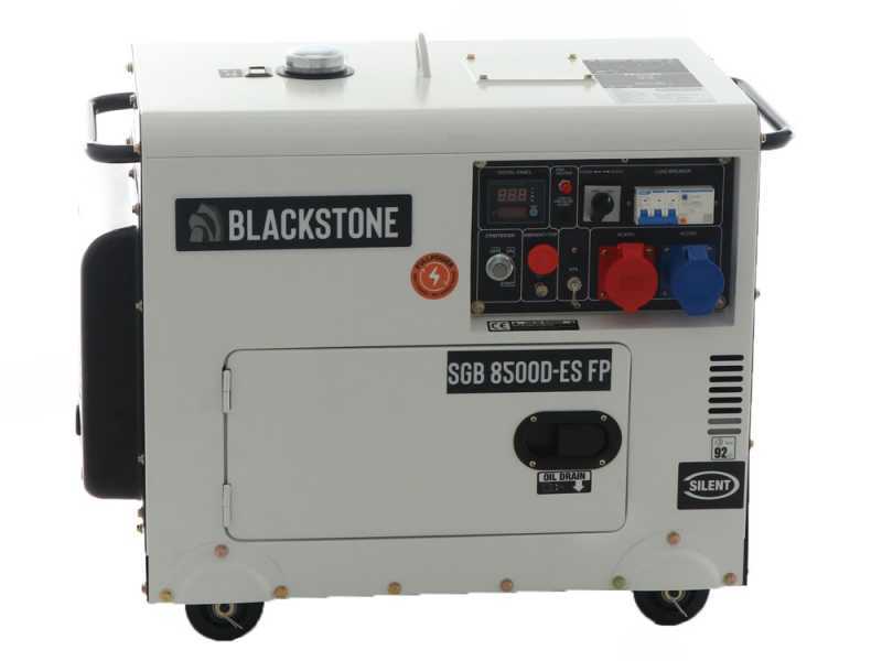 Diesel Notstromaggregat Blackstone SGB 8500 D-ES FullPower