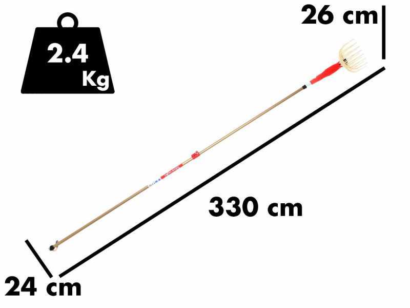 Batteriebetriebener Olivenr&uuml;ttler Sbaraglia SHAKER - doppelte vertikale Bewegung