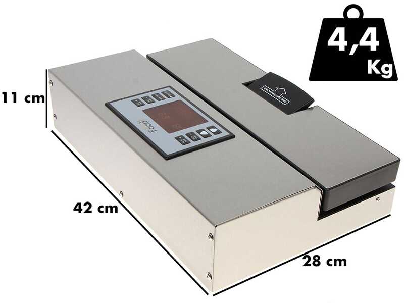 Royal Food VSP 3301 EDELSTAHL - Doppelte Schwei&szlig;leiste 32 cm