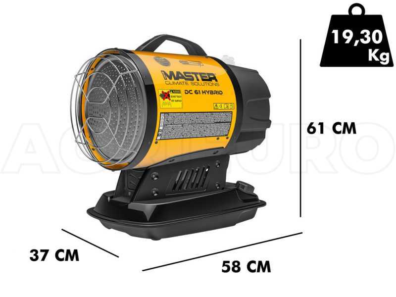 Master DC 61 Hybrid - Diesel Heizkanone im Angebot