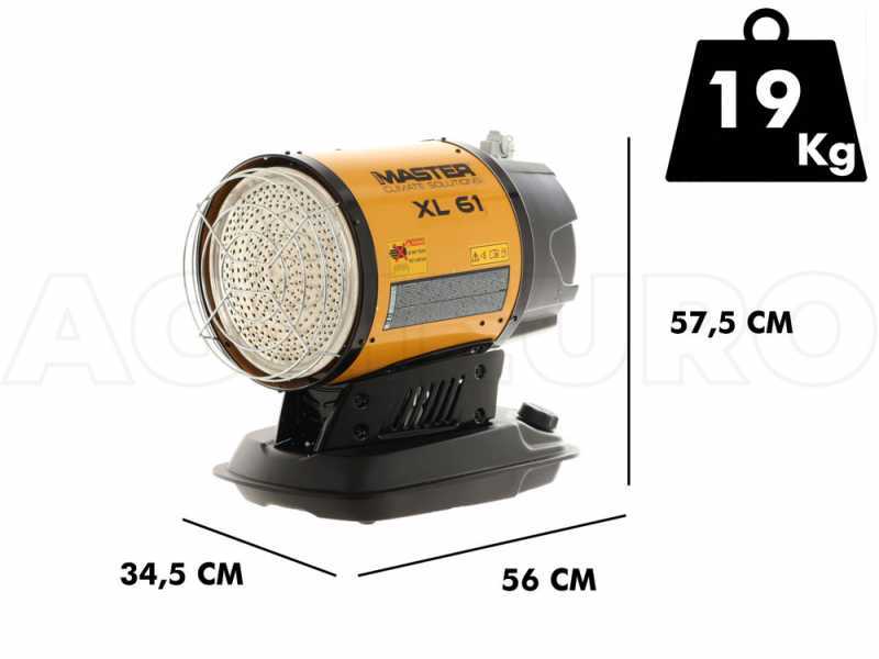 Master XL 61 - Diesel Heizkanone - direkte Heizung