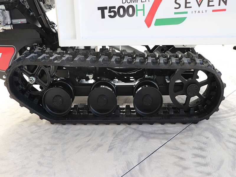 Raupendumper Seven Italy T500H GX-E - ausziehbare Mulde - Tragf&auml;higkeit 500 kg