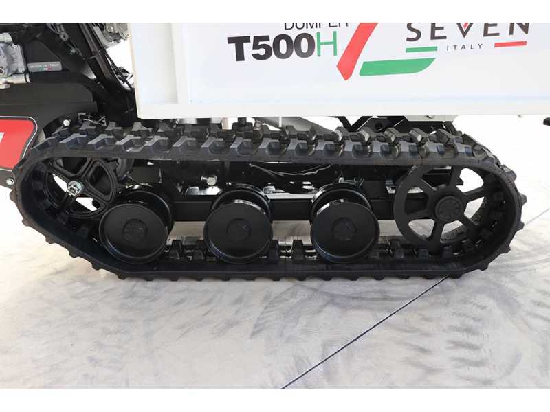 Raupentransporter Seven Italy T500H GX-E - ausziehbare Mulde - Tragf&auml;higkeit 500 kg