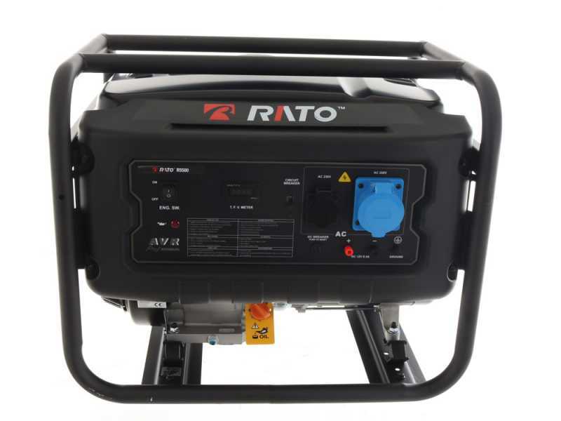 Rato R5500 AVR - Benzin-Stromerzeuger mit AVR-Regelung 5.5 kW - Dauerleistung 5 kW einphasig