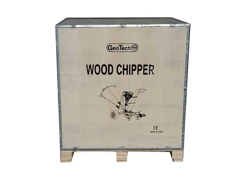 GeoTech PCS 160 BSE PRO - Profi H&auml;cksler Schredder  - Motor B&amp;S XR2100