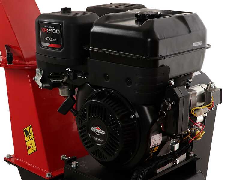 GeoTech Pro PCS 160 BSE PRO - Profi H&auml;cksler Schredder  - Motor B&amp;S XR2100