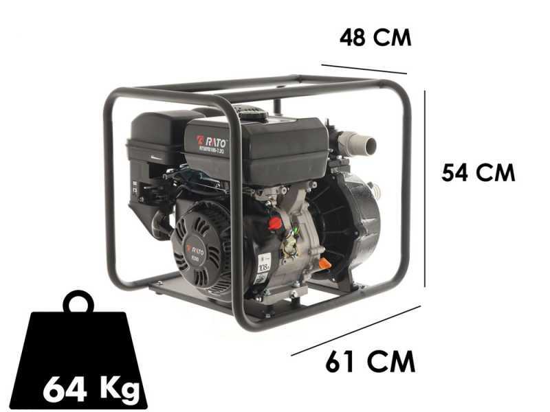 Benzin Motorpumpe mit hoher F&ouml;rderh&ouml;he Rato RT50YB100-7.2Q