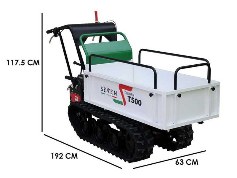Raupendumper Seven Italy T500 GX - ausziehbare Mulde - Tragf&auml;higkeit 500 kg