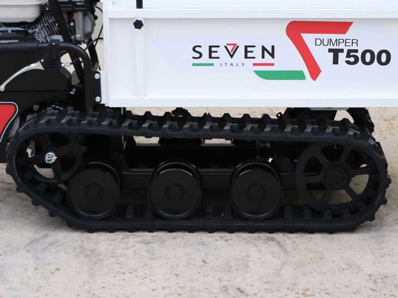 Raupentransporter Seven Italy T500 GX - ausziehbare Mulde - Tragf&auml;higkeit 500 kg