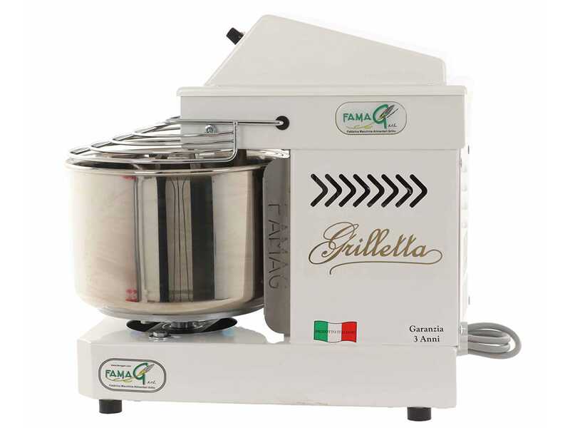 Famag Grilletta IM 5-10V-HH - Spiralkneter - 5 kg - 10 Geschwindigkeiten - hohe Hydratation