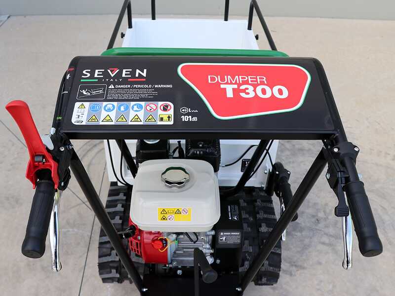 Raupendumper Seven Italy T300 GX - ausdehnbare Mulde - Tragf&auml;higkeit 300 kg