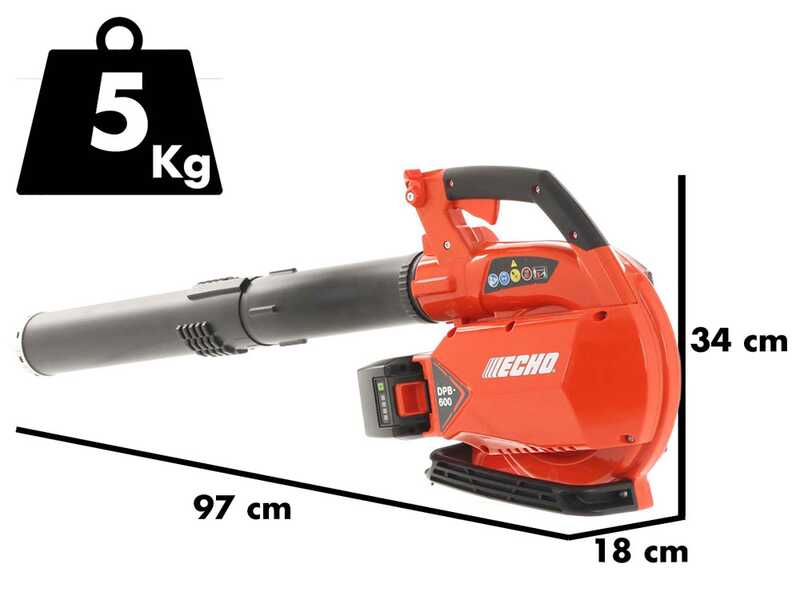 Akku-Blasger&auml;t 5Ah 56V Echo DPB-600