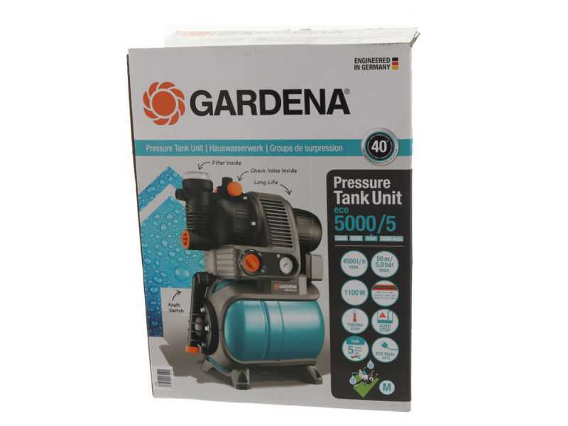 Hauswasserwerk Gardena 5000/5 mit Eco-Funktion