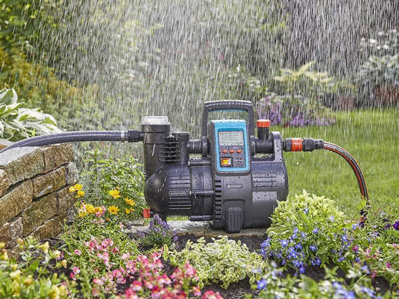Gartenpumpe GARDENA 5000/ 5E LCD Hauswasserautomat mit Energiesparfunktion