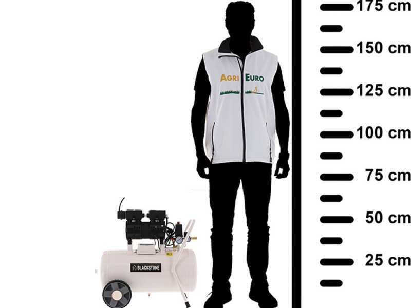 BlackStone SBC 50-10 - Elektrischer schallged&auml;mpfter Kompressor