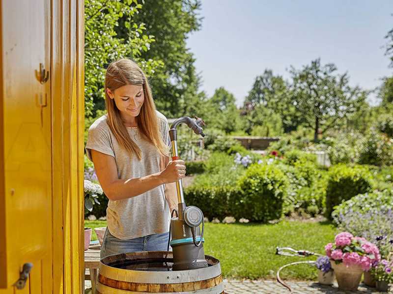Gardena 4000/1 - Regenfasspumpe f&uuml;r klares Wasser - 400 W