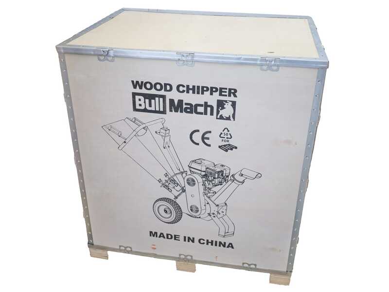 BullMach Hercules 65 L - Benzin-H&auml;cksler  - Motor Loncin LC170F 212 cm&sup3;