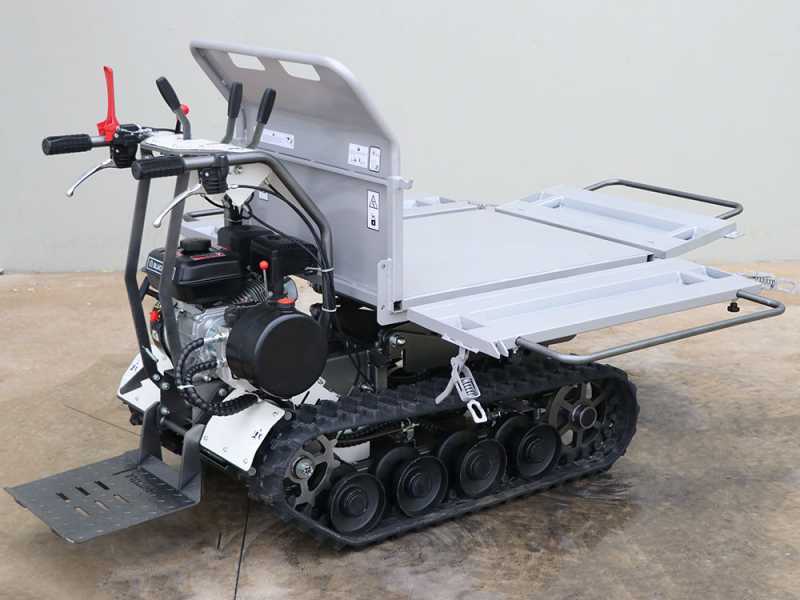 Raupendumper Blackstone TB-PRO 5500 FT-Lift - Mulde mit Scherenhubmechanismus