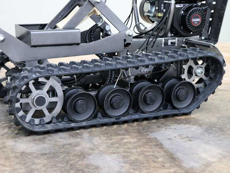 Raupendumper Blackstone TB-PRO 5500 FT-Lift - Mulde mit Scherenhubmechanismus