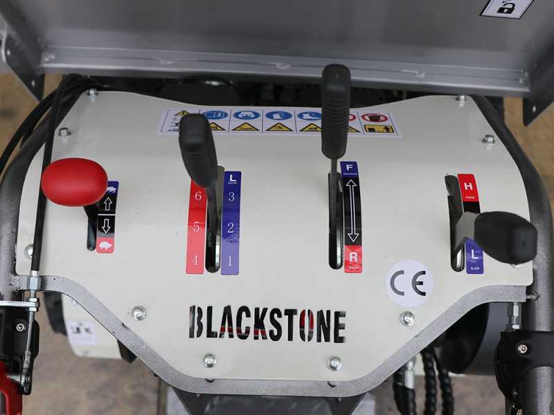 Raupendumper Blackstone TB-PRO 5500 FT-Lift - Mulde mit Scherenhubmechanismus