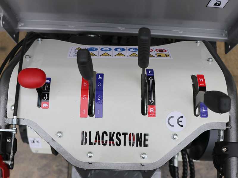Raupentransporter Blackstone TB-PRO 5500 FT-Lift - Mulde mit Scherenhubmechanismus