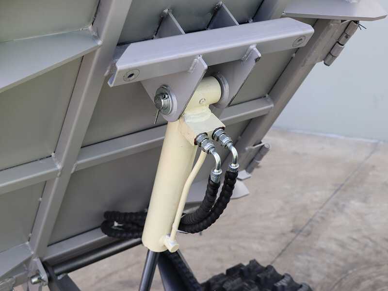 Raupendumper Blackstone TB-PRO 5500 FT - Kippbare, ausziehbare Mulde 500 Kg
