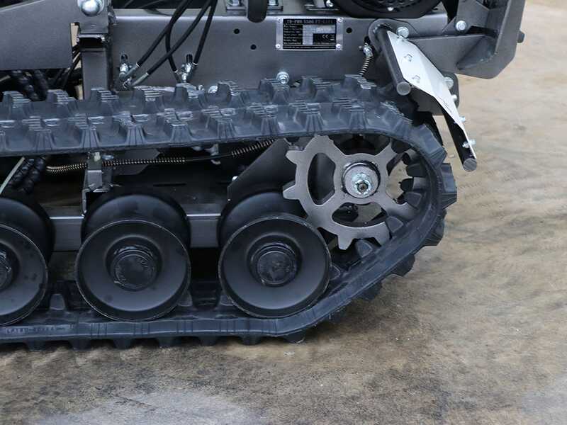 Raupendumper Blackstone TB-PRO 5500 FT - Kippbare, ausziehbare Mulde 500 Kg
