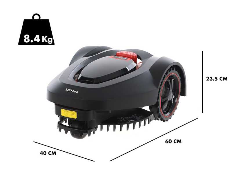 M&auml;hroboter Blue Bird LEO 600 - Begrenzungskabel - 28V Li-Ionen Akku 4Ah