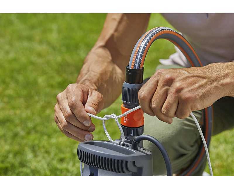 Gardena 6100/5 inox automatic - Tauch-Druckpumpe - 4,7 Bar - f&uuml;r klares Wasser