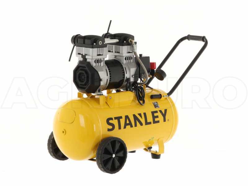 Stanley DST 240/8/50 - Elektrischer Kompressor auf Wagen leise