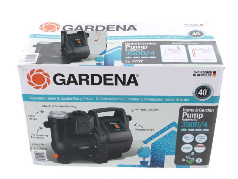 GARDENA 3500/ 4E - Gartenpumpe 800 W- f&uuml;r klares Wasser- 4, 0Bar