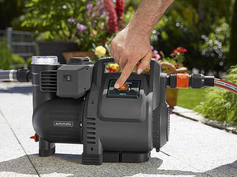 Gartenpumpe GARDENA 3500/ 4E - 800 W- f&uuml;r klares Wasser- 4, 0Bar