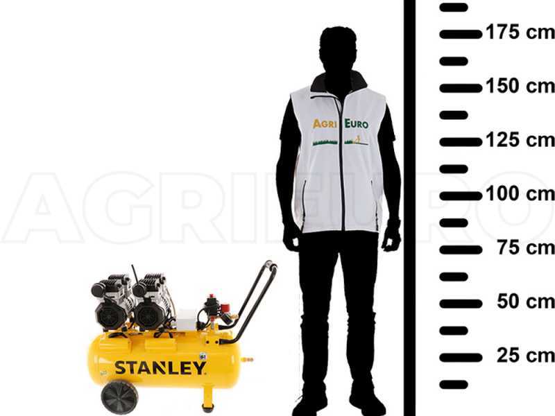 Stanley DST 300/8/50-2 SXCMS2652HE - Elektrischer Kompressor - 50 Liter