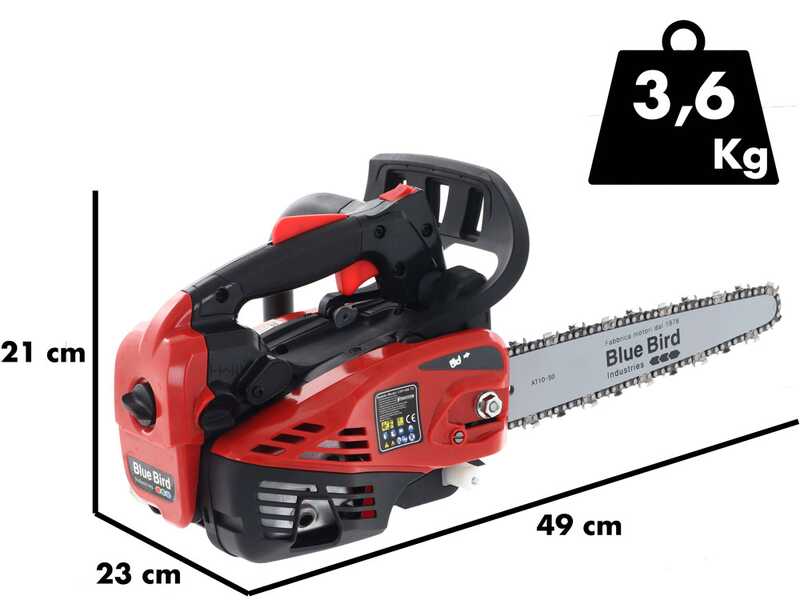 Blue Bird CSP 280TC - Benzin-Kettens&auml;ge f&uuml;r das Beschneiden - Carving Schwert 25 cm