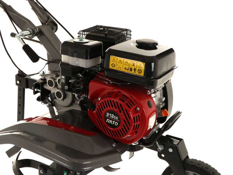 Italian Power RG3.6-75 Motorhacke mit Benzinmotor 212 ccm - Fr&auml;se 80 cm