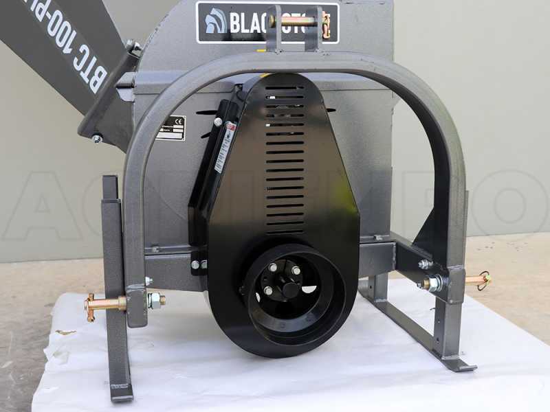 BlackStone BTC 100-PLUS - H&auml;cksler f&uuml;r Traktor  - Riemenantrieb