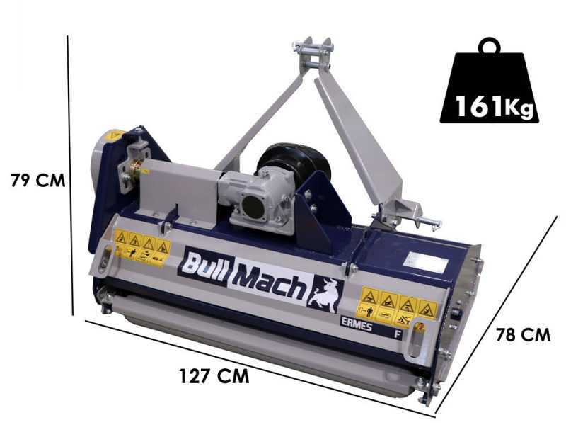 Mulcher f&uuml;r Kleintraktoren (leichte Baureihe)  BullMach ERMES 115 F