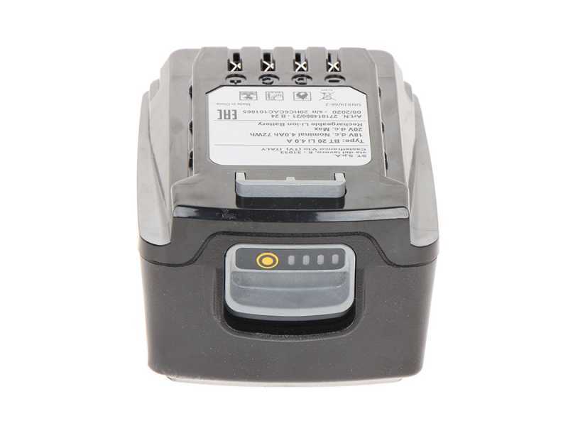 Akku-Mehrzweck-Astkettens&auml;ge auf Teleskopschaft Alpina AMT 20 Li - Akku 20V 4Ah