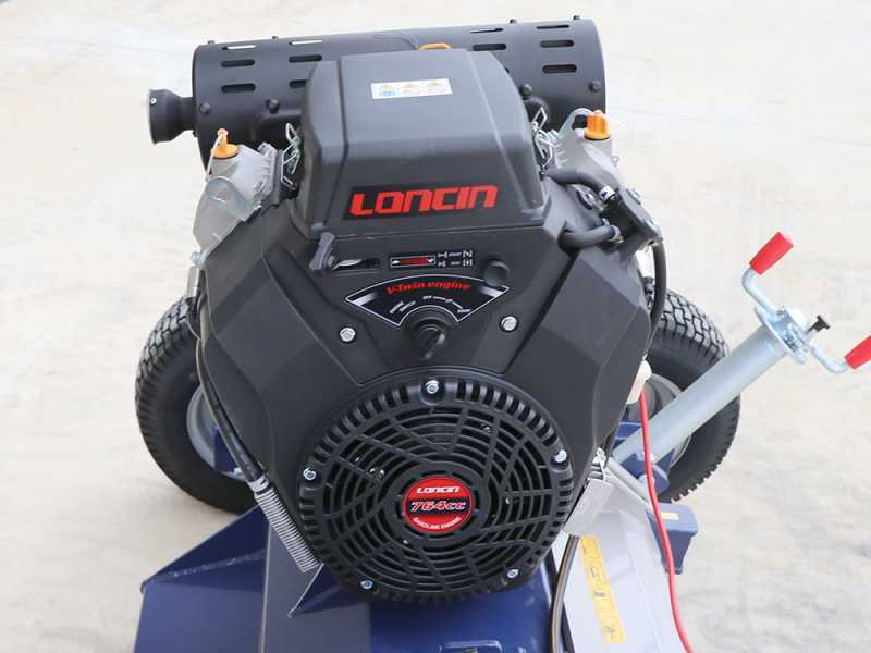 BullMach PAN 150 L - Mulcher mit Benzinmotor f&uuml;r Quad - Loncin LC2V80FD