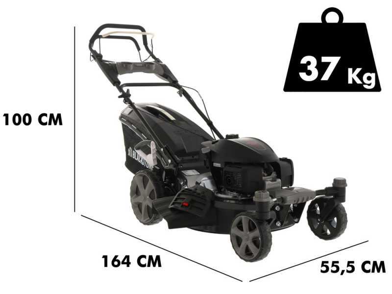 Benzinrasenm&auml;her Blackstone SP-4X 510 H200 - mit Drehr&auml;dern und Motor HONDA GCV200