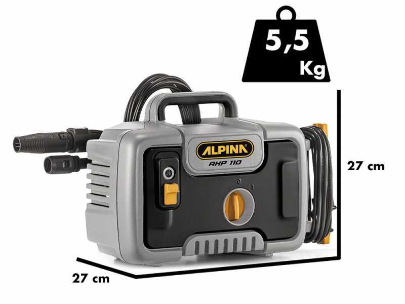 Kaltwasser Hochdruckreiniger Alpina AHP 110 - leicht und kompakt 110 bar max - tragbar