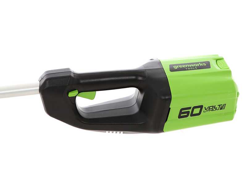 Akku-Astkettens&auml;ge Greenworks GD60PS 60V - mit Schultergurt und Teleskopschaft - AKKU UND LADEGER&Auml;T NICHT IM LIEFERUMFANG ENTHALTEN