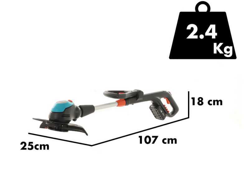 Gardena EasyCut 23/18V P4A - Rasentrimmer Kantenschneider Ready To Use Set