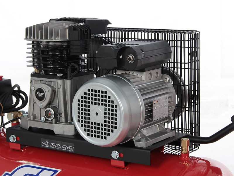Fiac mod. AB 100/360 M - Luftkompressor - elektrisch Riemenantrieb - 100 lt