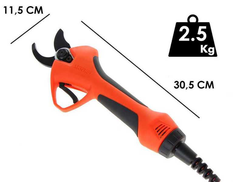 Akku-Baumschere Stocker Vulcano E-35 TPC - Akku 43,2  4,4 Ah
